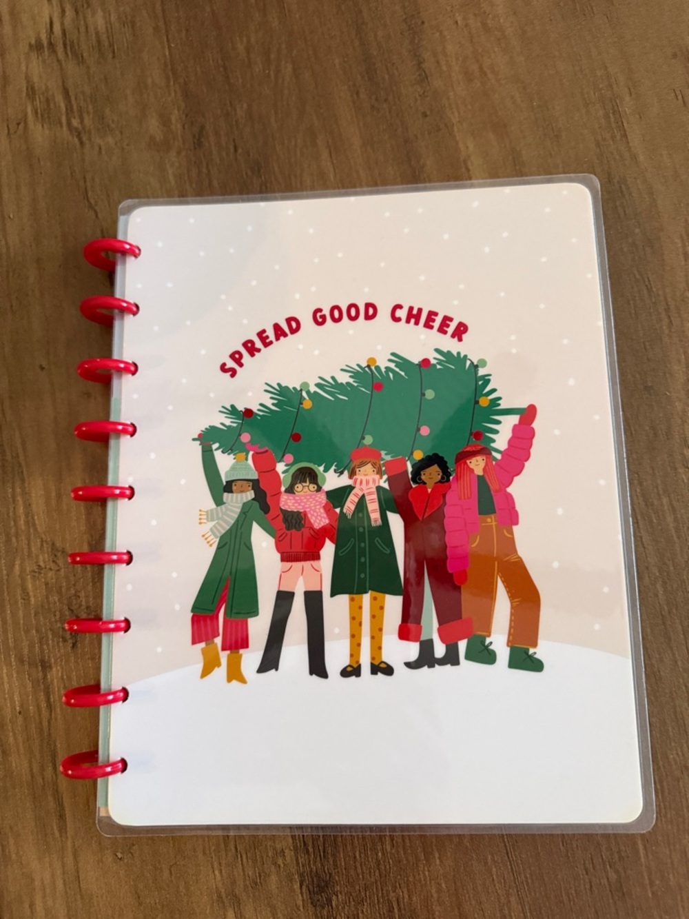 The Happy Planner Holiday Happy Notes Green, Red, Pink, Brown